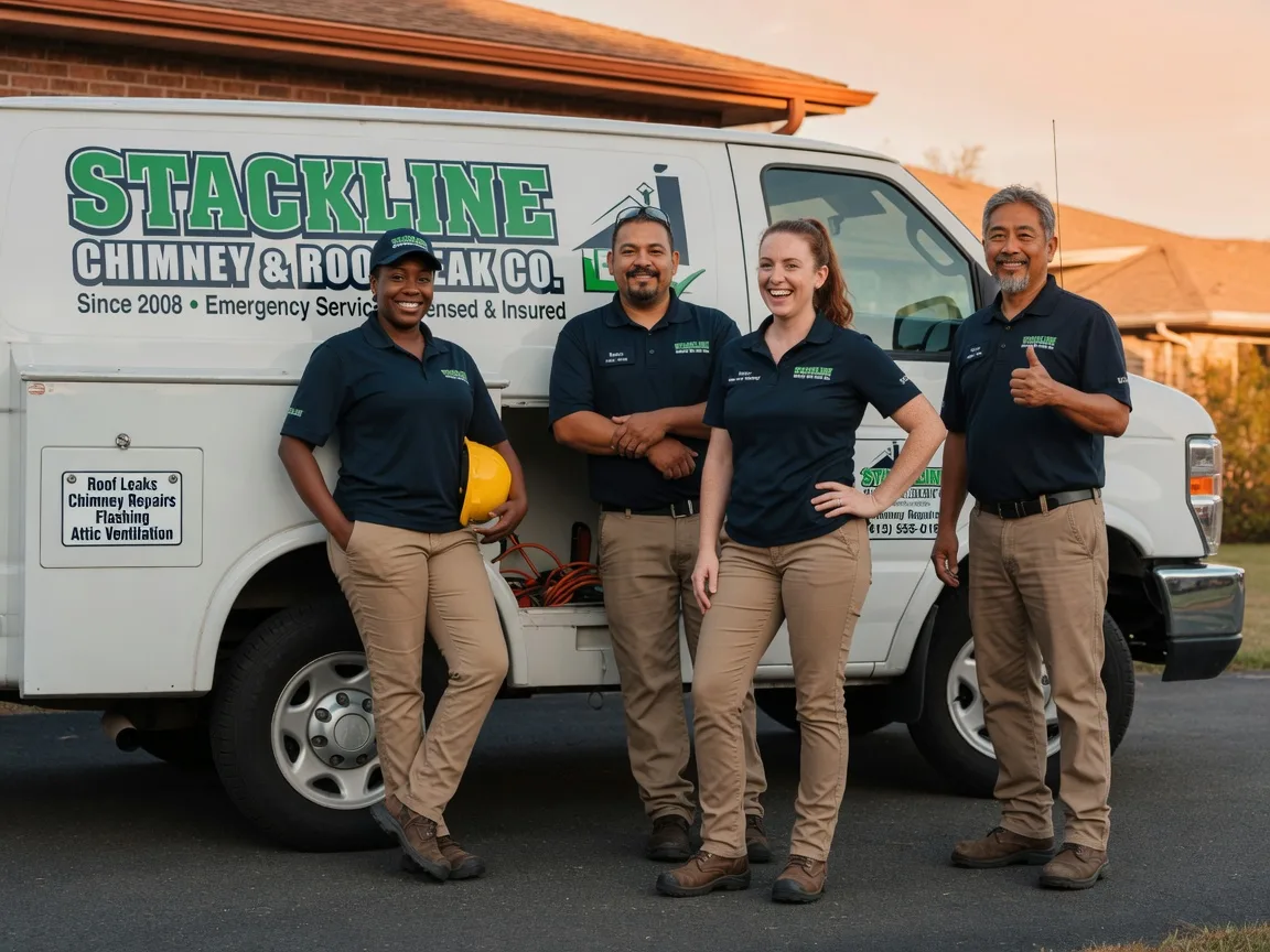 Chimney flashing repair company in Delaware, OH
